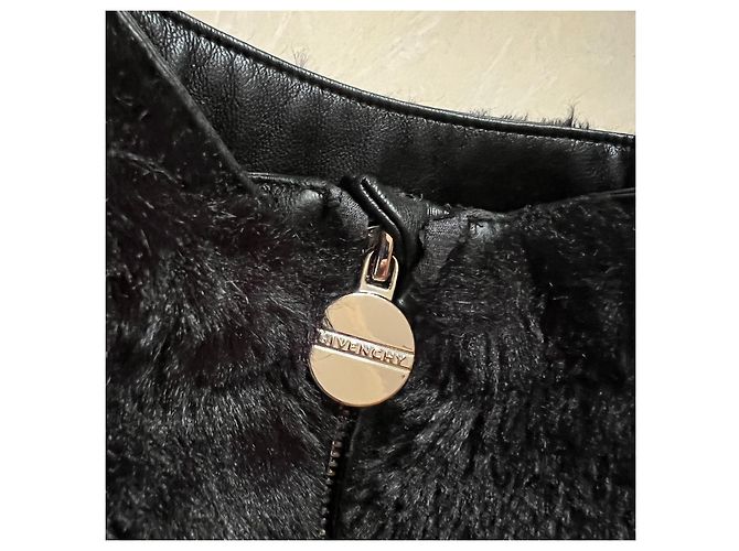 Givenchy Weste aus Kunstpelz Schwarz 9m - Ansicht 3