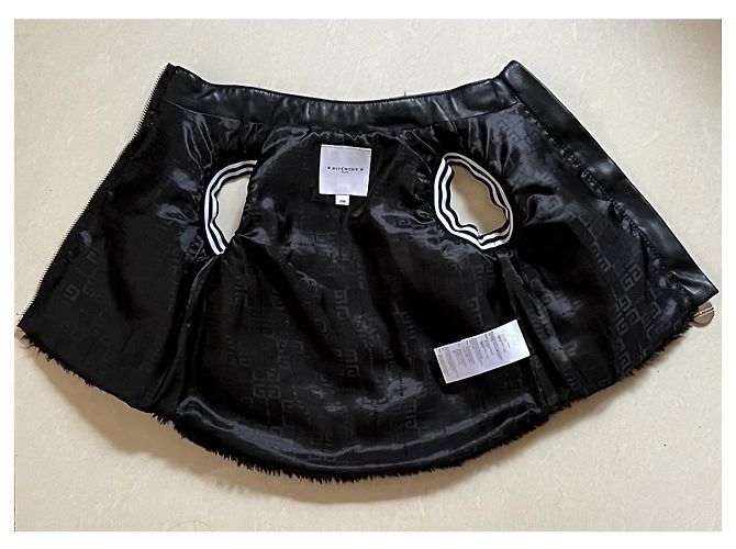 Givenchy Weste aus Kunstpelz Schwarz 9m - Ansicht 4