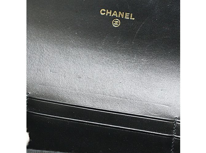 Cartera Medium Flap Chanel en piel de ternera granulada negra Negro - vista 4