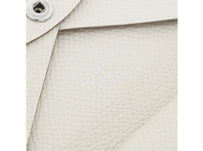 Monedero de cuero Epsom Calvi Duo de Hermès - vista 5