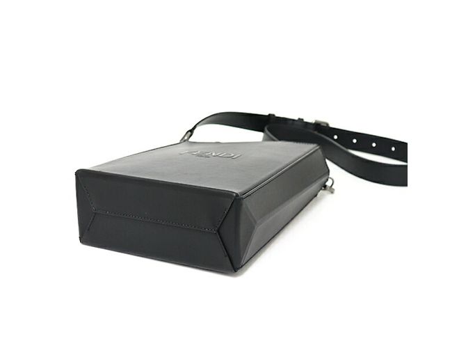 Piccola borsa nera Fendi Nero - vista 4