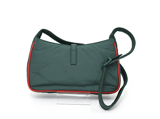 Borsa a spalla Le Cin Cassette di Saint Laurent YSL Rosso Verde Cachi - vista 2