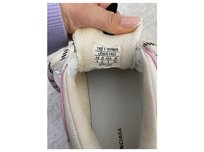 Sneaker Triple S di Balenciaga Bianco - vista 4