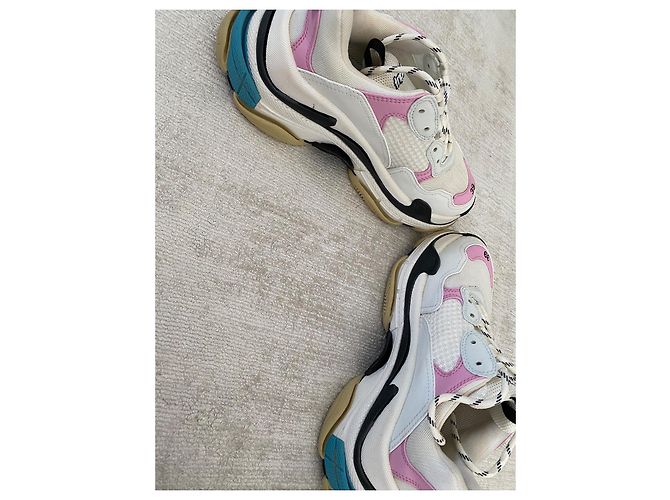 Sneaker Triple S di Balenciaga Bianco - vista 8