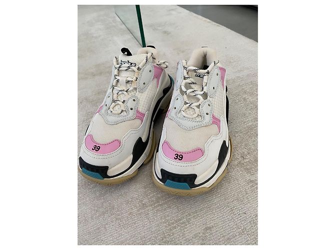 Sneaker Triple S di Balenciaga Bianco - vista 9