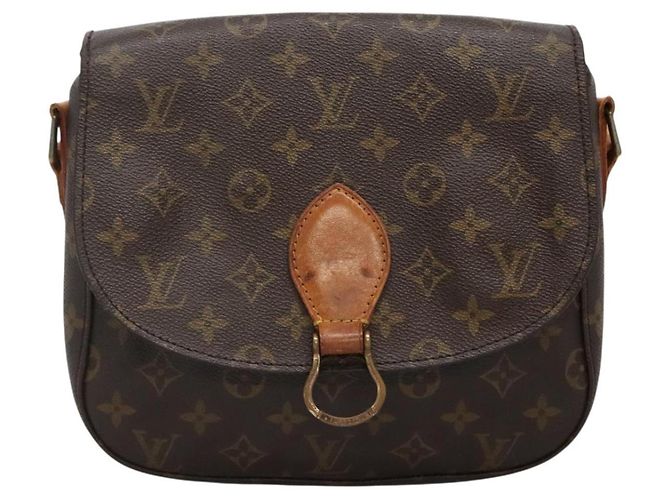 LOUIS VUITTON Monogram Monogram Saint Cloud GM Borsa a Spalla M51242 Auth ep9469 Monogramma - vista 13