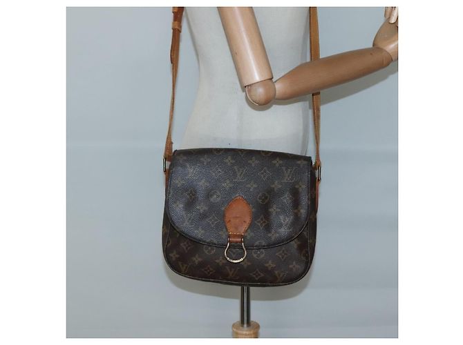 LOUIS VUITTON Monogram Monogram Saint Cloud GM Borsa a Spalla M51242 Auth ep9469 Monogramma - vista 25