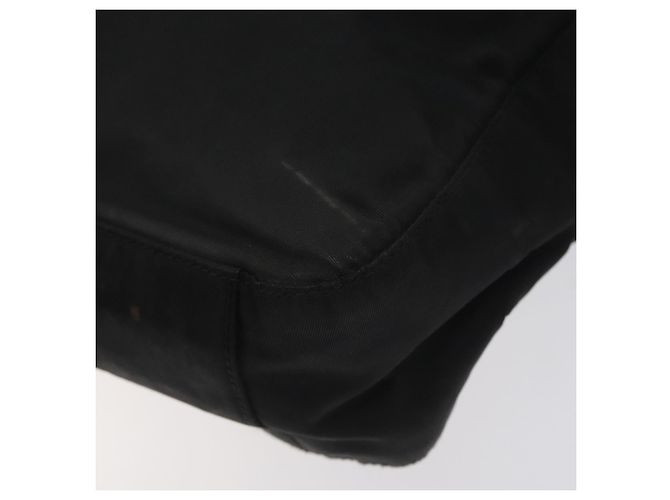 PRADA Borsa a Spalla in Nylon Nera e Argento Autentica 129067 Nero - vista 9