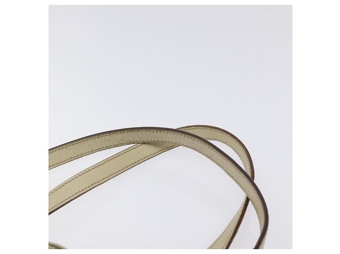Borsa tote in tela GG Gucci Beige Oro 120836 Auth BA3640 - vista 8