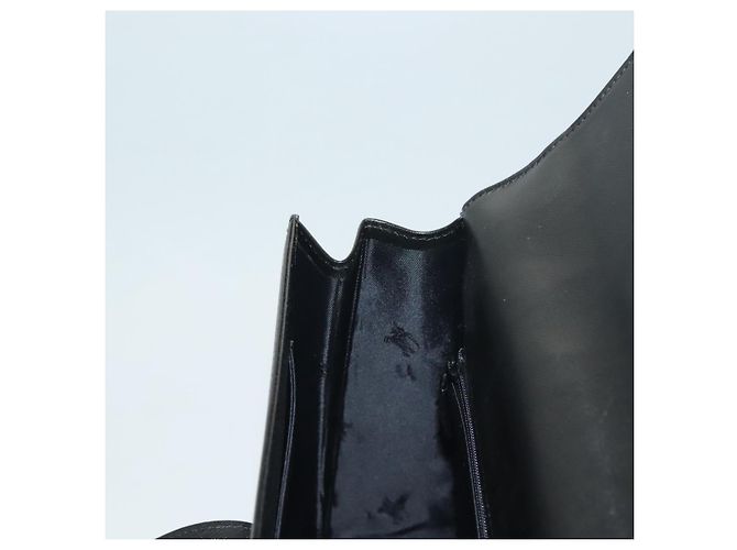 Autre Marque Borsa a mano Burberry in pelle nera argento autentica ep9512 Nero - vista 19