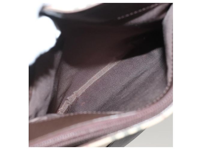 Burberry Nova Check Tote Bag aus Canvas Beige Silber Authentisch BA3977 - Ansicht 16