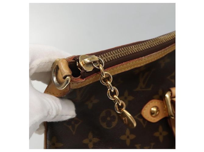 LOUIS VUITTON Monogram Palermo GM Tote Bag M40146 LV Auth PP776 Monogramm - Ansicht 10
