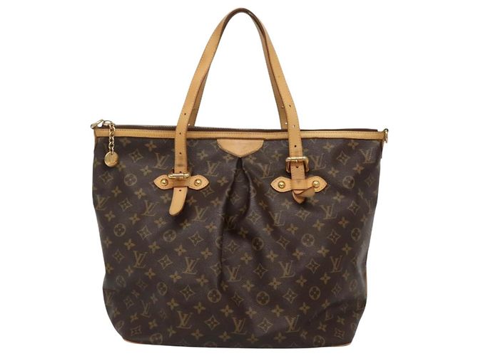 LOUIS VUITTON Monogram Palermo GM Tote Bag M40146 LV Auth PP776 Monogramm - Ansicht 13