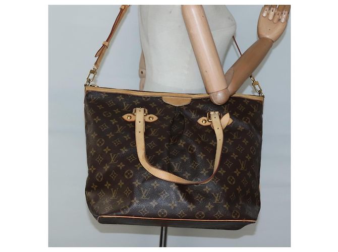 LOUIS VUITTON Monogram Palermo GM Tote Bag M40146 LV Auth PP776 Monogramm - Ansicht 23