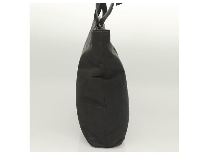 Borsa a spalla Salvatore Ferragamo in nylon nero argento autentica bs27182 - vista 5