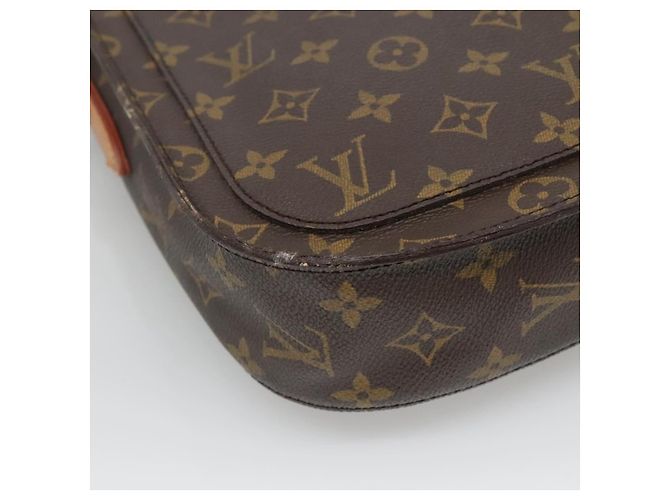 LOUIS VUITTON Monogram Saint Cloud GM Borsa a Spalla M51242 LV Auth BA3705 Monogramma - vista 17