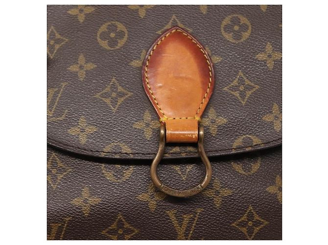 LOUIS VUITTON Monogram Saint Cloud GM Borsa a Spalla M51242 LV Auth BA3705 Monogramma - vista 18