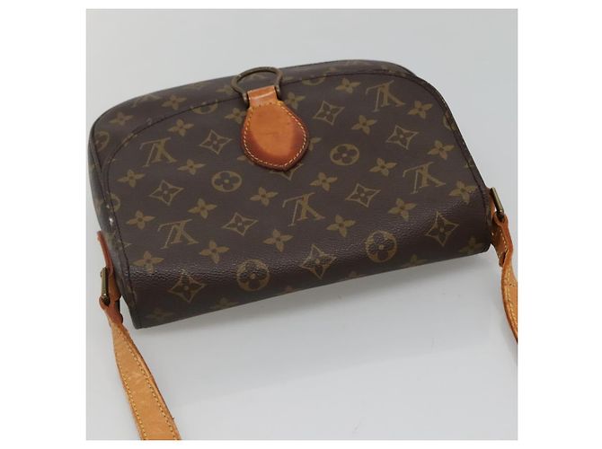 LOUIS VUITTON Monogram Saint Cloud GM Borsa a Spalla M51242 LV Auth BA3705 Monogramma - vista 6