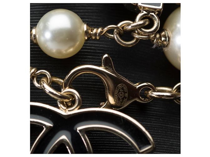 Gioielli CHANEL in Perla Bianca - 102224 Bianco - vista 7