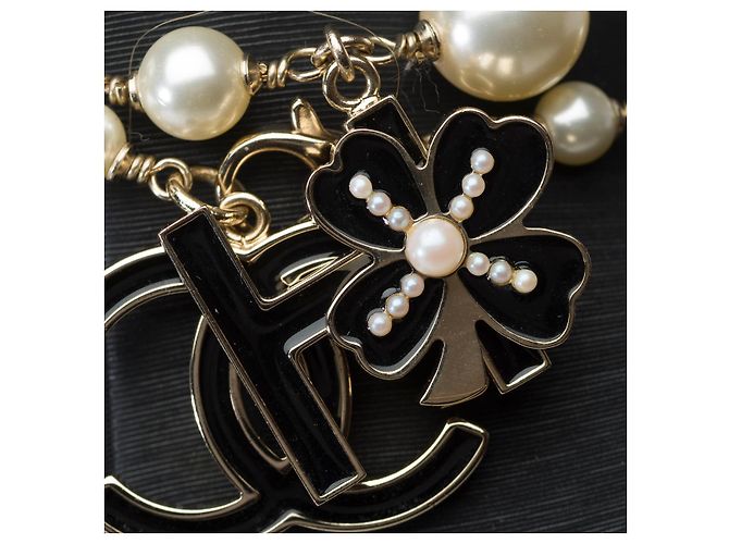 Gioielli CHANEL in Perla Bianca - 102224 Bianco - vista 8