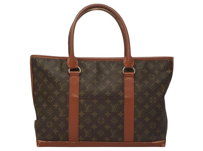 LOUIS VUITTON Borsa a Mano Weekend PM Monogram M42425 LV Auth th6223 Monogramma - vista 13