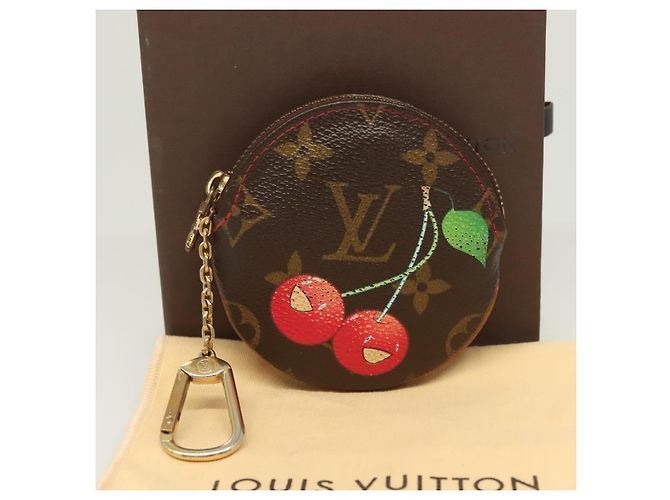 LOUIS VUITTON Monogramm Kirsche Münzbörse Ron Münzbeutel M95043 Auth 128828 - Ansicht 12