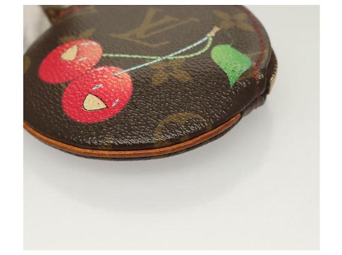 LOUIS VUITTON Monogramm Kirsche Münzbörse Ron Münzbeutel M95043 Auth 128828 - Ansicht 15
