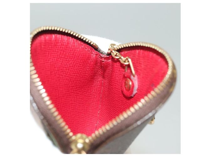 LOUIS VUITTON Monogramm Kirsche Münzbörse Ron Münzbeutel M95043 Auth 128828 - Ansicht 18