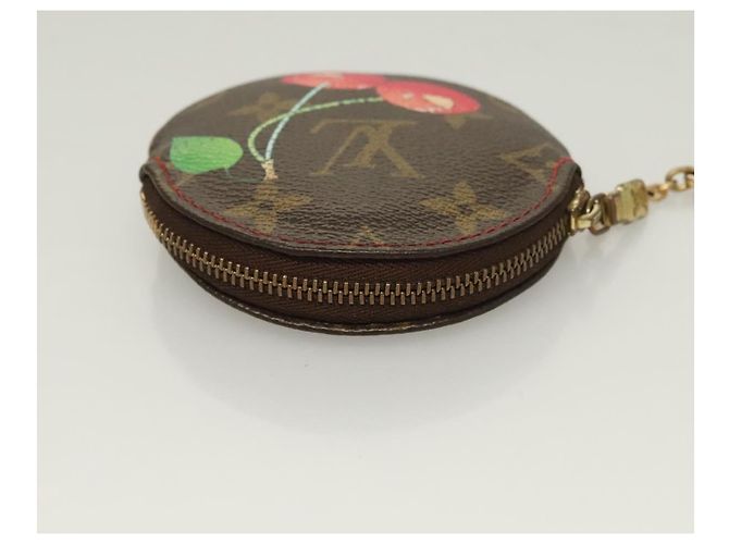 LOUIS VUITTON Monogramm Kirsche Münzbörse Ron Münzbeutel M95043 Auth 128828 - Ansicht 6