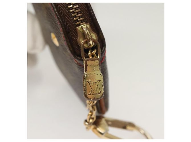 LOUIS VUITTON Monogramm Kirsche Münzbörse Ron Münzbeutel M95043 Auth 128828 - Ansicht 8