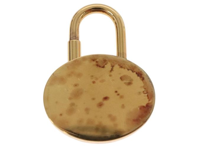 Hermès HERMES Charm Cadena metallo Oro Auth bs27700 D'oro - vista 3