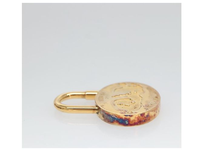 Hermès HERMES Charm Cadena metallo Oro Auth bs27700 D'oro - vista 4