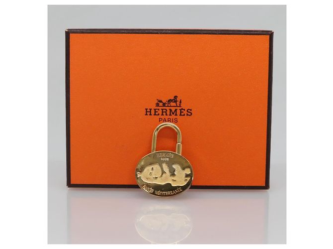 Hermès HERMES Charm Cadena metallo Oro Auth bs27700 D'oro - vista 8