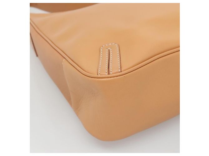 Burberry Borsa a spalla in pelle beige argento autentica ep9425 - vista 11