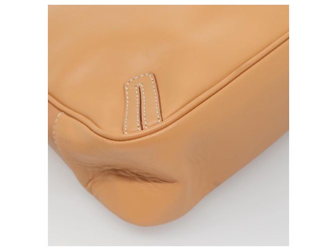 Burberry Borsa a spalla in pelle beige argento autentica ep9425 - vista 13