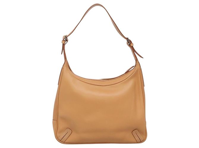 Burberry Borsa a spalla in pelle beige argento autentica ep9425 - vista 3