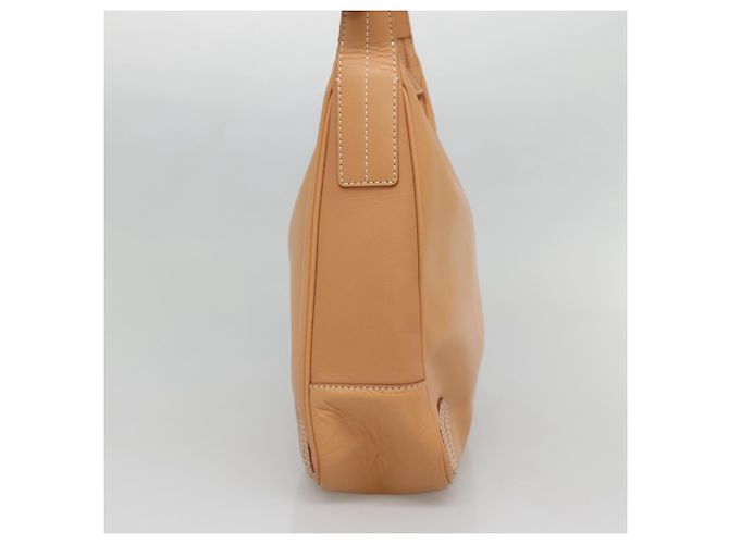 Burberry Borsa a spalla in pelle beige argento autentica ep9425 - vista 5