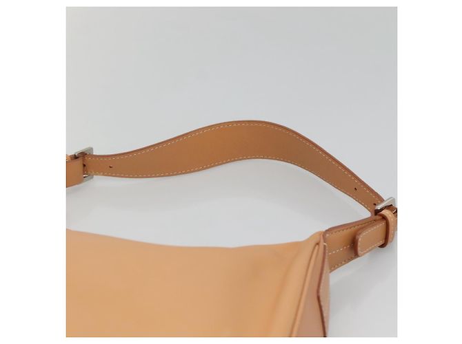 Burberry Borsa a spalla in pelle beige argento autentica ep9425 - vista 8