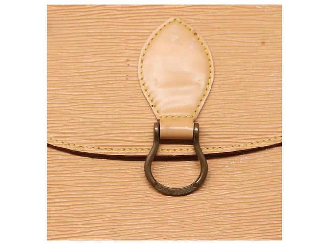 LOUIS VUITTON Epi Saint Cloud GM Borsa a Spalla Beige M52196 LV Auth bs26977 - vista 18