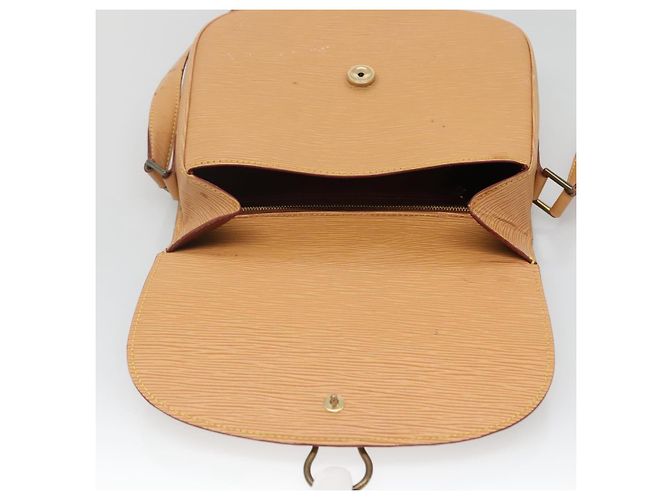 LOUIS VUITTON Epi Saint Cloud GM Borsa a Spalla Beige M52196 LV Auth bs26977 - vista 19