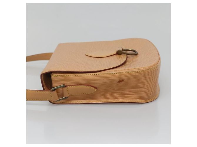 LOUIS VUITTON Epi Saint Cloud GM Borsa a Spalla Beige M52196 LV Auth bs26977 - vista 3