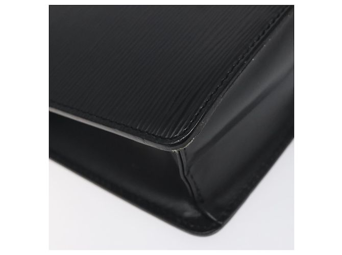 LOUIS VUITTON Epi Pochette Herren Clutch Tasche Schwarz M52522 LV Auth th6189 - Ansicht 14