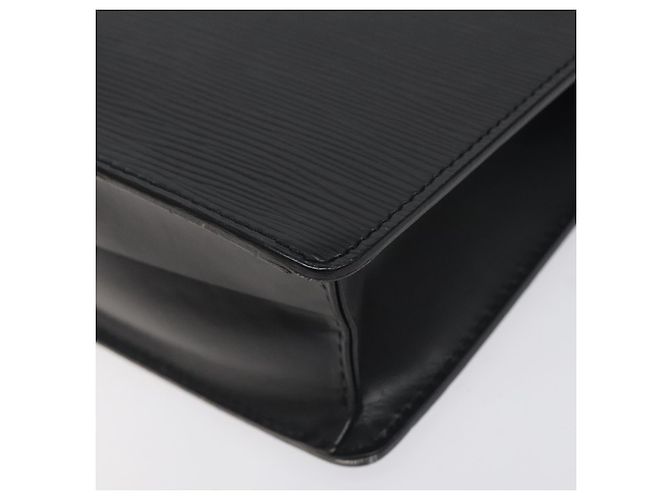 LOUIS VUITTON Epi Pochette Herren Clutch Tasche Schwarz M52522 LV Auth th6189 - Ansicht 15
