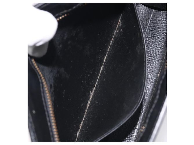 LOUIS VUITTON Epi Pochette Herren Clutch Tasche Schwarz M52522 LV Auth th6189 - Ansicht 19