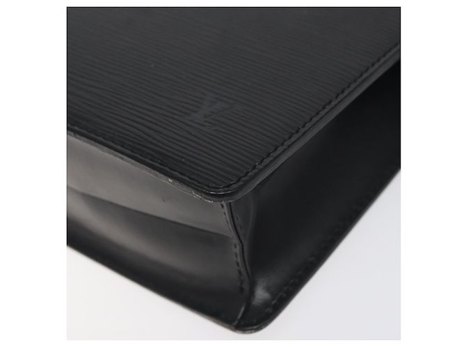LOUIS VUITTON Epi Pochette Herren Clutch Tasche Schwarz M52522 LV Auth th6189 - Ansicht 7