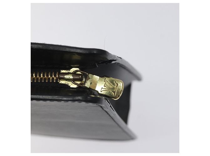 LOUIS VUITTON Epi Pochette Herren Clutch Tasche Schwarz M52522 LV Auth th6189 - Ansicht 8