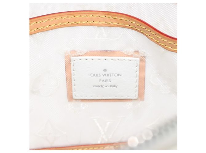 LOUIS VUITTON Monogram Transparent Lockit Clutch Bag M40700 LV Auth 131195V Monogramma - vista 18