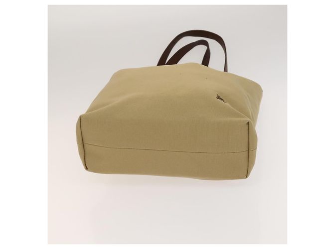 Burberry Blue Label Tote Bag aus Canvas Beige Silber Authentisch bs27140 - Ansicht 9