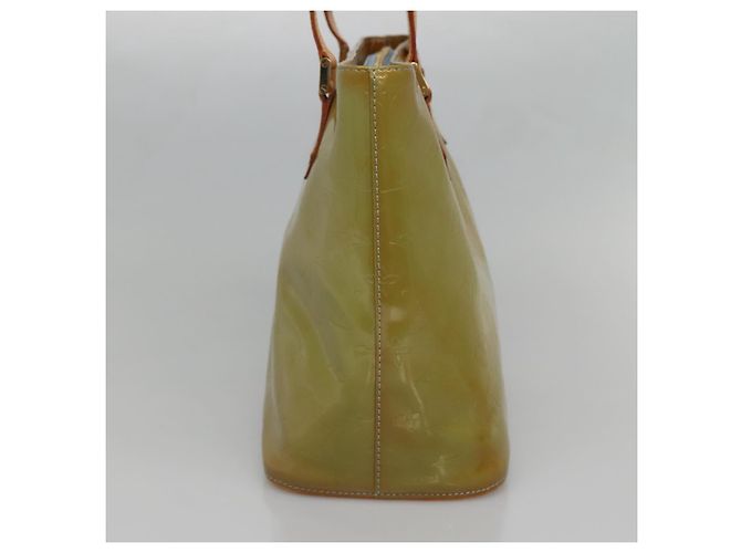 LOUIS VUITTON Monogram Vernis Borsa a Mano Houston Blu Baby M91005 LV Auth 130139 Blu chiaro - vista 3