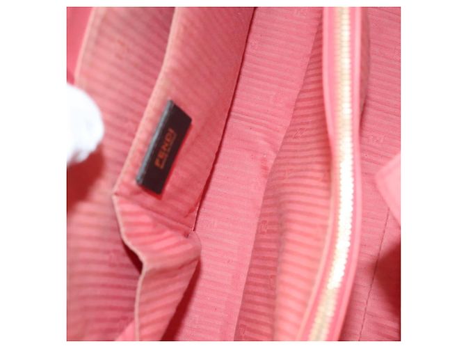 FENDI Borsa a mano in pelle rosa oro Auth bs26640 D'oro - vista 11